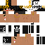 Black skin: raw texture render