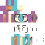 Blue skin: raw texture render