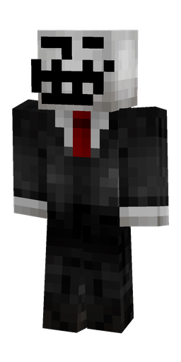 Black skin: body, front render
