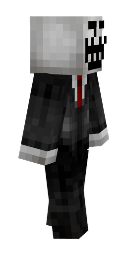 Black skin: body, right side render