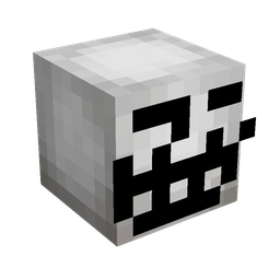 Black skin: head render