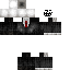 Black skin: raw texture render