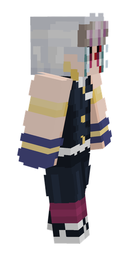 Black skin: body, right side render