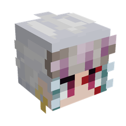 Black skin: head render