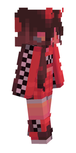 Red skin: body, right side render