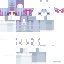 Blue skin: raw texture render