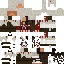 Brown skin: raw texture render