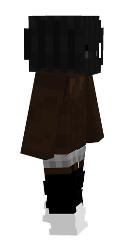 Black skin: body, right side render
