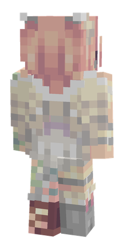 Gray skin: body, back render