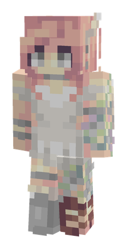 Gray skin: body, front render