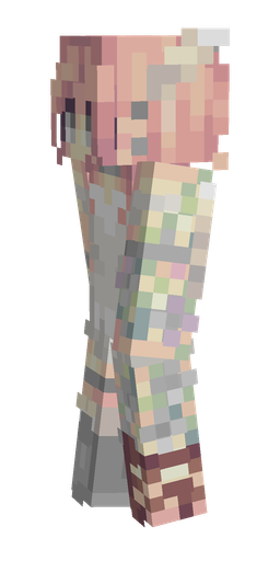 Gray skin: body, left side render