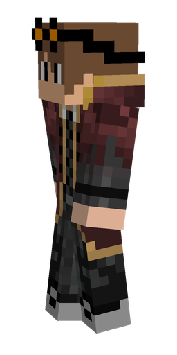 Black skin: body, left side render