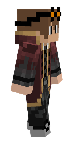 Black skin: body, right side render