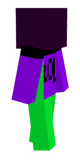 Black skin: body, right side render