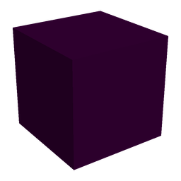Black skin: head render