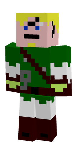 Black skin: body, front render