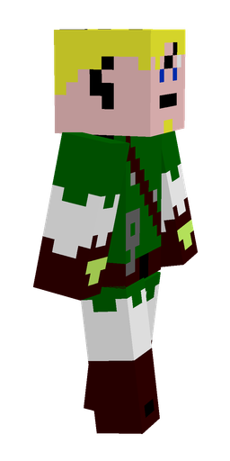 Black skin: body, right side render