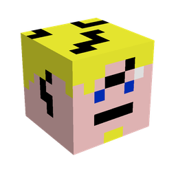 Black skin: head render
