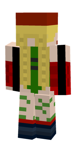 Classic skin: body, back render