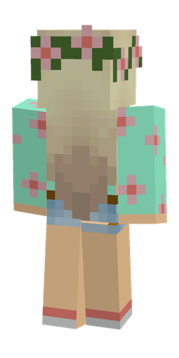 Classic skin: body, back render