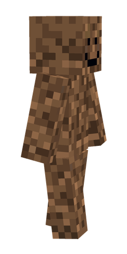 Brown skin: body, right side render
