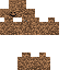 Brown skin: raw texture render