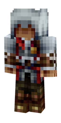 Black skin: body, front render