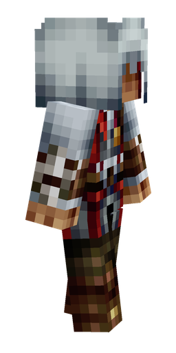 Black skin: body, right side render
