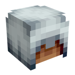 Black skin: head render