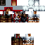 Black skin: raw texture render