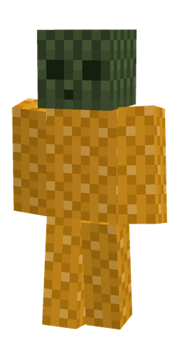 Brown skin: body, front render