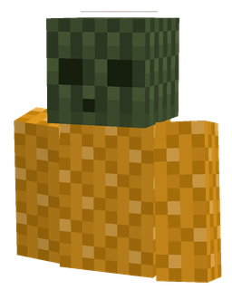 Brown skin: bust render