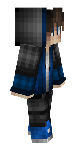 Black skin: body, right side render