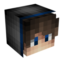Black skin: head render