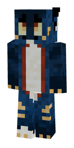Black skin: body, front render