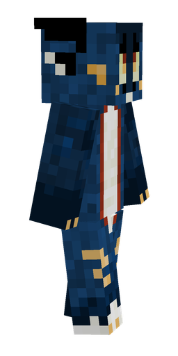 Black skin: body, right side render
