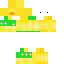 Classic skin: raw texture render