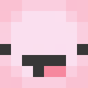 Pink skin: face render