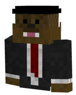 Black skin: bust render