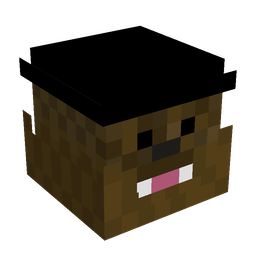 Black skin: head render