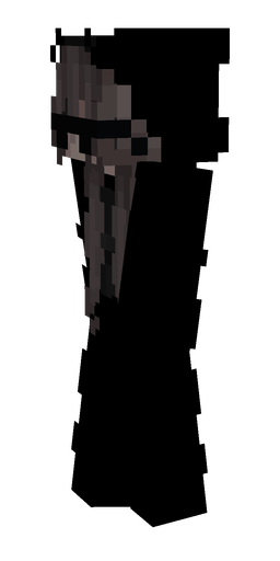 Black skin: body, left side render