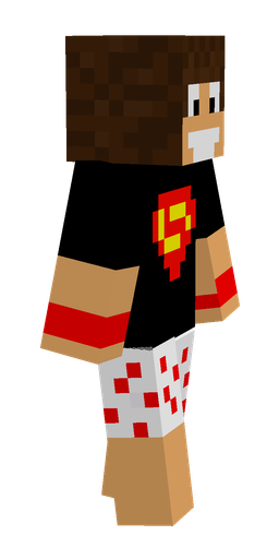 Black skin: body, right side render
