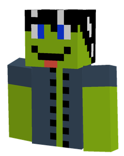 Blue skin: bust render