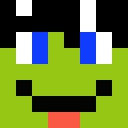 Blue skin: face render