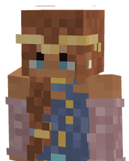 Blue skin: bust render