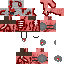 Classic skin: raw texture render