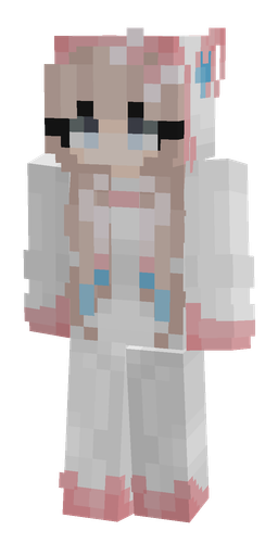 Pink skin: body, front render