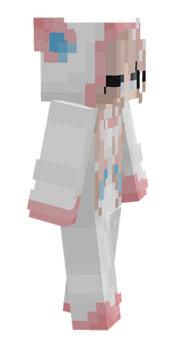 Pink skin: body, right side render