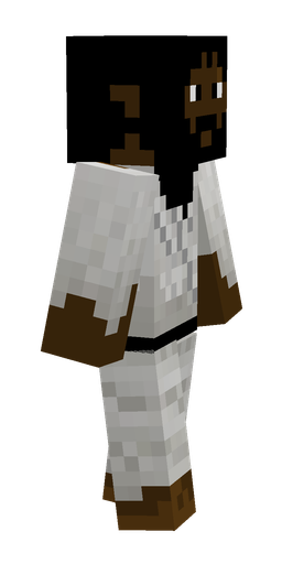 Black skin: body, right side render