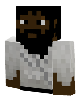 Black skin: bust render